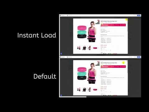 Speed Improvement with Instant Load | Supermarket BigCommerce Theme